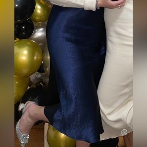 Aritzia babaton midi slip skirt